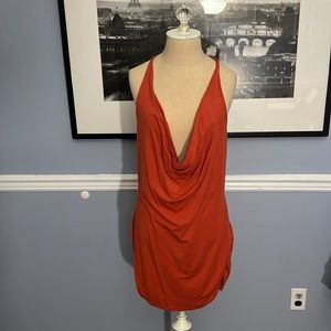 Bisou Bisou Sexy tank style dressy shirt Size XL